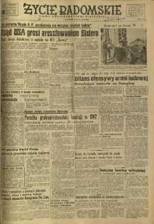 Życie Radomskie, 1949, nr 136