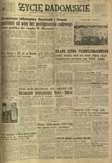 Życie Radomskie, 1949, nr 137