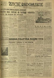 Życie Radomskie, 1949, nr 152