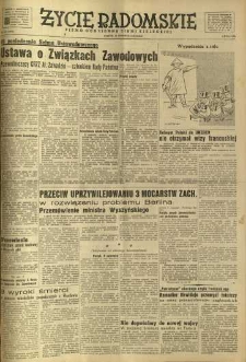 Życie Radomskie, 1949, nr 157