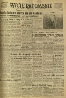 Życie Radomskie, 1949, nr 164