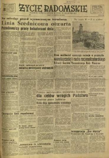 Życie Radomskie, 1949, nr 172