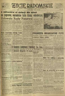 Życie Radomskie, 1949, nr 174