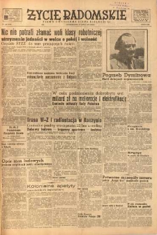 Życie Radomskie, 1949, nr 188
