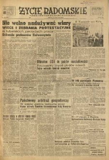 Życie Radomskie, 1949, nr 193