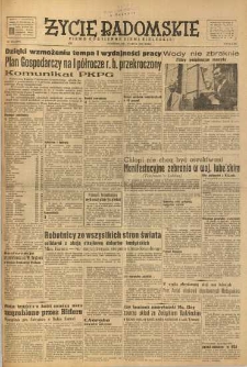Życie Radomskie, 1949, nr 195