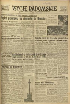 Życie Radomskie, 1949, nr 197