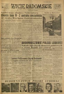 Życie Radomskie, 1949, nr 200