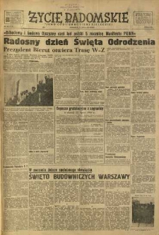 Życie Radomskie, 1949, nr 201