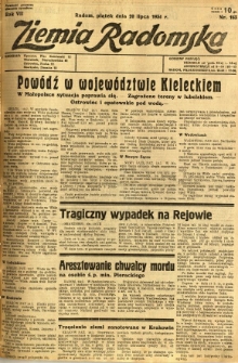 Ziemia Radomska, 1934, R. 7, nr 163