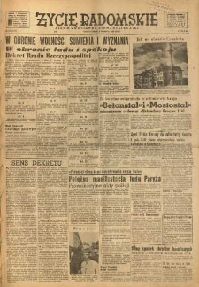 Życie Radomskie, 1949, nr 216