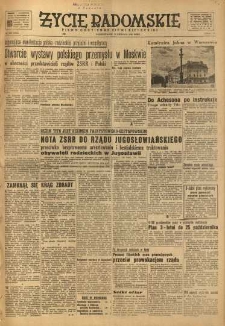 Życie Radomskie, 1949, nr 230