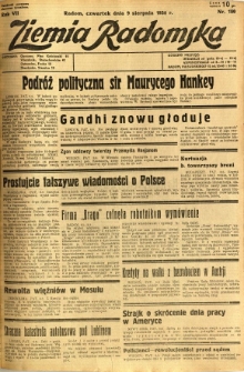 Ziemia Radomska, 1934, R. 7, nr 180