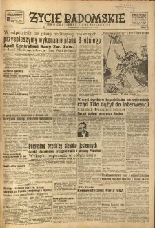 Życie Radomskie, 1949, nr 258