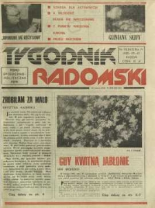 Tygodnik Radomski, 1985, R. 4, nr 20