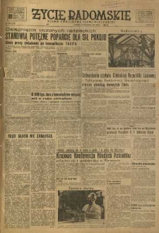 Życie Radomskie, 1949, nr 269
