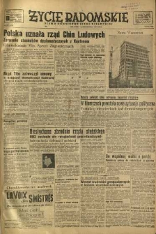 Życie Radomskie, 1949, nr 275