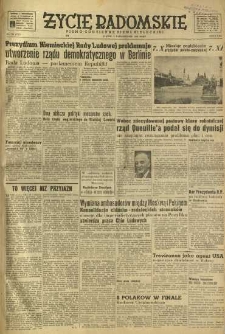 Życie Radomskie, 1949, nr 276