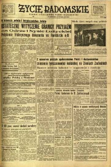Życie Radomskie, 1951, nr 29