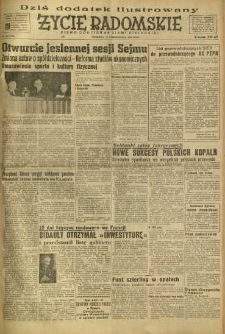 Życie Radomskie, 1949, nr 299