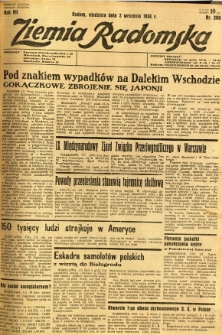 Ziemia Radomska, 1934, R. 7, nr 200