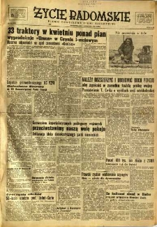 Życie Radomskie, 1950, nr 93