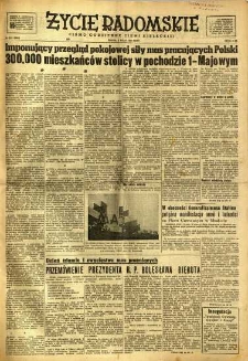 Życie Radomskie, 1950, nr 121