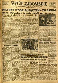 Życie Radomskie, 1950, nr 134