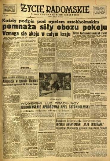 Życie Radomskie, 1950, nr 135