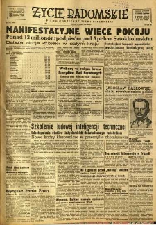 Życie Radomskie, 1950, nr 142