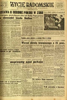 Życie Radomskie, 1951, nr 73