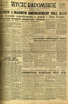 Życie Radomskie, 1951, nr 84