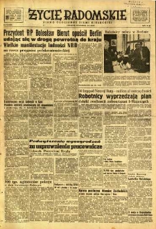Życie Radomskie, 1951, nr 114