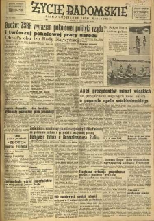 Życie Radomskie, 1950, nr 165