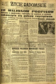 Życie Radomskie, 1950, nr 167