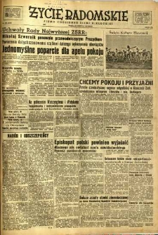Życie Radomskie, 1950, nr 169