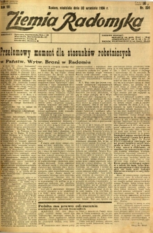 Ziemia Radomska, 1934, R. 7, nr 224