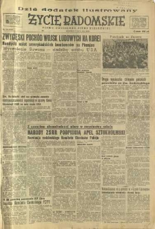Życie Radomskie, 1950, nr 180