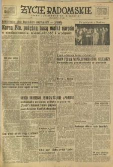 Życie Radomskie, 1950, nr 183