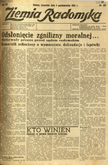 Ziemia Radomska, 1934, R. 7, nr 227