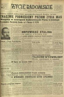 Życie Radomskie, 1950, nr 197