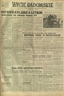 Życie Radomskie, 1950, nr 198