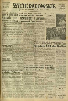 Życie Radomskie, 1950, nr 202