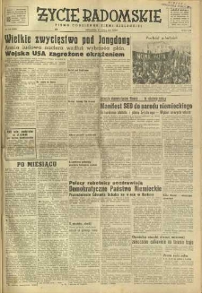 Życie Radomskie, 1950, nr 204