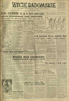 Życie Radomskie, 1950, nr 206