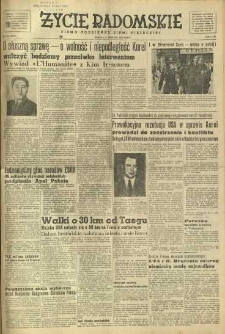 Życie Radomskie, 1950, nr 213