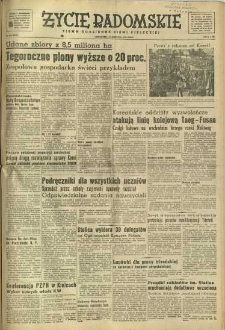 Życie Radomskie, 1950, nr 218