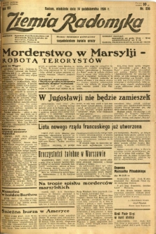 Ziemia Radomska, 1934, R. 7, nr 236