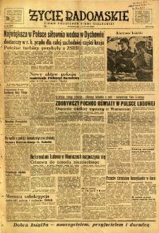 Życie Radomskie, 1951, nr 125