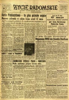 Życie Radomskie, 1951, nr 129